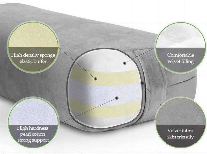 Yoga Bolsters muab kev nplij siab thiab raug lub cev zoo